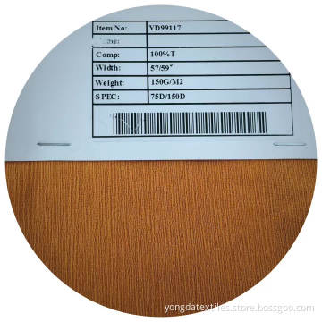 75D/150D Crepe High Twist Beautiful 100% Polyester Fabric